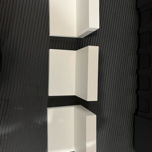 3-Command strip shelves